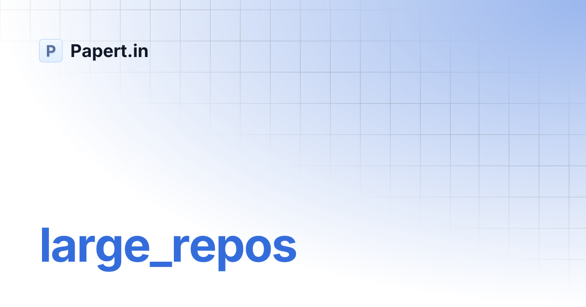 large_repos | Papert.in